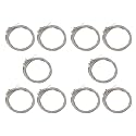 Set of 40 Steel Strings for 4 String Guitar
