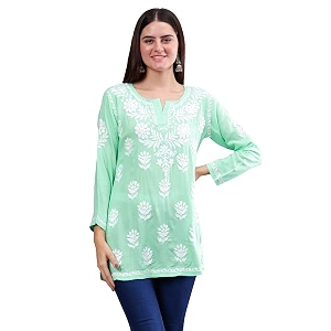 Seva Chikan Hand Embroidered Lucknowi Chikankari Modal
