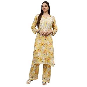 Seva Chikan Hand Embroidered Lucknowi Chikankari Mal
