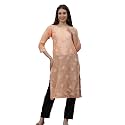 Seva Chikan Hand Embroidered Lucknowi Chikankari Appricoat