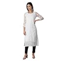 Seva Chikan Hand Embroidered Lucknowi Chikankari Regular