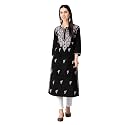 Seva Chikan Hand Embroidered Lucknowi Chikankari Regular