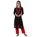 Seva Chikan Hand Embroidered Lucknowi Chikankari Cotton