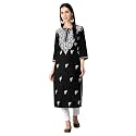 Seva Chikan Hand Embroidered Lucknowi Chikankari Regular