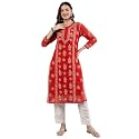Seva Chikan Hand Embroidered Lucknowi Chikankari Georgette