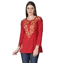 Seva Chikan Hand Embroidered Lucknowi Chikankari Cotton