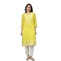 Seva Chikan Hand Embroidered Lucknowi Chikankari Georgette
