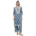 Seva Chikan Hand Embroidered Lucknowi Chikankari Rayon