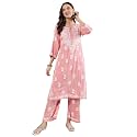 Seva Chikan Hand Embroidered Lucknowi Chikankari Rayon