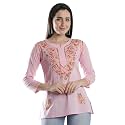 Seva Chikan Hand Embroidered Lucknowi Chikankari Cotton