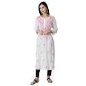 Seva Chikan Hand Embroidered Lucknowi Chikankari Regular