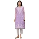 Seva Chikan Hand Embroidered Lucknowi Chikankari Georgette