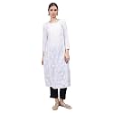 Seva Chikan Hand Embroidered Lucknowi Chikankari Cotton