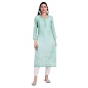 Seva Chikan Hand Embroidered Lucknowi Chikankari Cotton