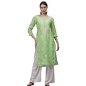 Seva Chikan Hand Embroidered Lucknowi Chikankari Appricoat