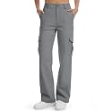 SEVEGO Tall Women's 32/34/36 Inseam Cargo Pants Straight Leg Casual Relaxed Work Trousers Streetwear Y2K 6 Pockets Chinos
