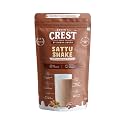 SEVEN'S CREST Coffee Hazelnut Sattu Shake Premix - 200 GM (Pack of 1) | Sweetened with Jaggery | Natural Protein | Rich in Calcium & Vitamin C | Instant Mix | No Additives or Preservatives