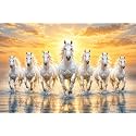 Seven Horses Vastu Wall Sticker for Home