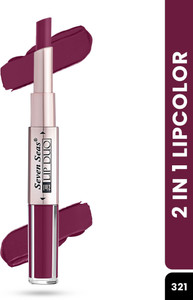 seven seas lip duo 2in1 lipstick full coverage comfortable lightweight lip colors