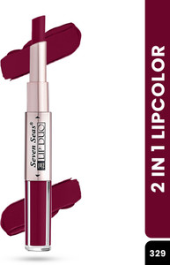 seven seas lip duo 2in1 lipstick full coverage comfortable lightweight lip colors