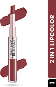 seven seas lip duo 2in1 lipstick full coverage comfortable lightweight lip colors