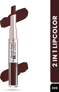 seven seas lip duo 2in1 lipstick full coverage comfortable lightweight lip colors ravishing 4 ml