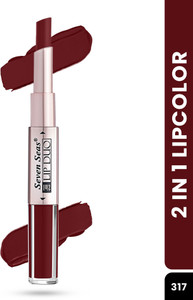 seven seas lip duo 2in1 lipstick full coverage comfortable lightweight lip colors