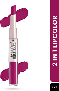 seven seas lip duo 2in1 lipstick full coverage comfortable lightweight lip colors