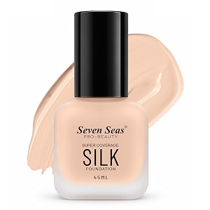 Seven Seas Super Coverage Silk Foundation 45ml