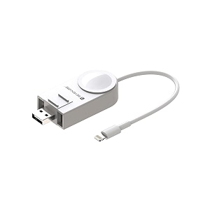 sevenaire a7 for apple watch charger  2-in-1 portable iwatch charger  compatible with apple watch series 109ultra876se54 amp with cable for air-pods amp i-phones