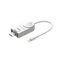 Sevenaire A7 for Apple Watch Charger | 2-in-1 Portable iWatch Charger | Compatible with Apple Watch Series [10,9Ultra/8/7/6/SE/5/4] &amp; with Cable for Air-pods &amp; i-Phones