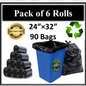 SEVENTEENSTITCH Garbage Bags Dustbin Bags Trash Bags