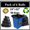 SEVENTEENSTITCH Garbage BagsDustbin BagsTrash Bags - 24X32