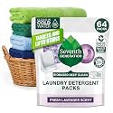 Seventh Generation Laundry Detergent Packs, Lavender, Biobased Deep Clean, EPA Safer Choice Certified, 64 Count (Pack of 6)