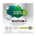 Seventh Generation Power+ Dishwasher Detergent, Fresh Citrus, 70 Count