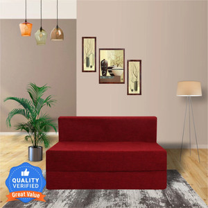 seventh heaven 1 seater 63 chenille molfino fabric washable cover sofa bed 1 seater single foam fold out sofa cum bed