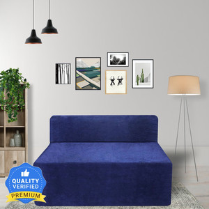 seventh heaven 64 chenille molfino fabric washable cover 2 seater double foam fold out sofa cum bed