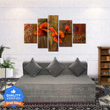 Seventh Heaven 6*6 Chenille Molfino Fabric with 3 Cushions 4 Seater Double Foam Fold Out Sofa Cum Bed
