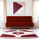 Seventh Heaven Florida 4 Seater Wooden Sofa