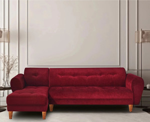 seventh heaven milan 6 seater sofa extra spacious chenille molfino fabric 1 year warranty fabric 6 seater  sofa
