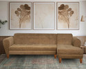 Seventh Heaven Milan, Extra Spacious, Chenille Molfino Fabric 6 Seater  Sofa