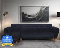 Seventh Heaven Milan 6 Seater Sofa, Extra Spacious, Chenille Molfino Fabric: 1 Year Warranty Fabric 6 Seater  Sofa