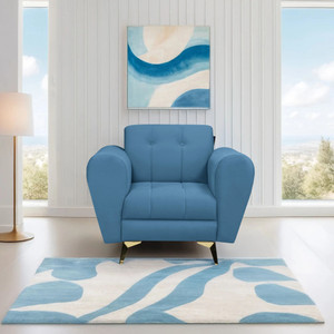 seventh heaven milan icon 1 seater sofa extra spacious plush suede fabric 1 seater  sofa