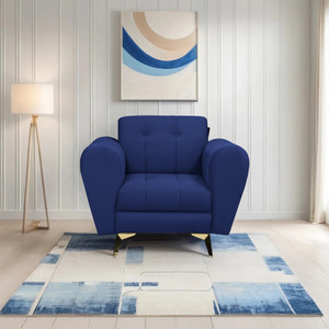 seventh heaven milan icon 1 seater sofa extra spacious plush suede fabric 1 seater  sofa