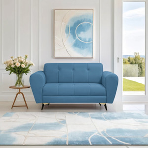 seventh heaven milan icon 2 seater sofa extra spacious plush suede fabric 2 seater  sofa