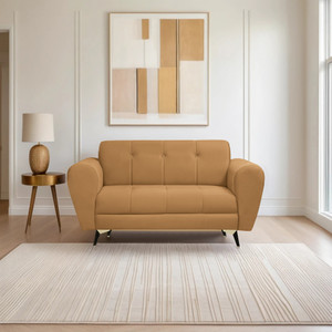 seventh heaven milan icon 2 seater sofa extra spacious plush suede fabric 2 seater  sofa