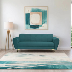 seventh heaven milan icon 3 seater sofa extra spacious plush suede fabric 3 seater  sofa