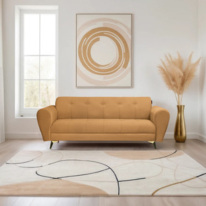 seventh heaven milan icon 3 seater sofa extra spacious plush suede fabric 3 seater  sofa