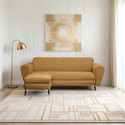 Seventh Heaven Milan Icon 4 Seater Sofa, Extra Spacious, Plush Suede Fabric 4 Seater  Sofa