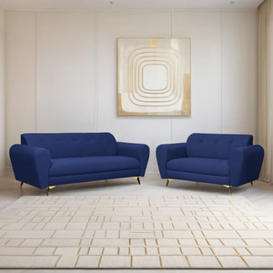 seventh heaven milan icon 5 seater sofa set plush suede fabric fabric 3  2 sofa set